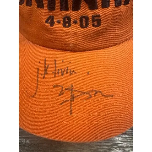 Rare* VTG Y2K 2005 Matthew McConaughey Autographed Sahara Movie Promo Hat